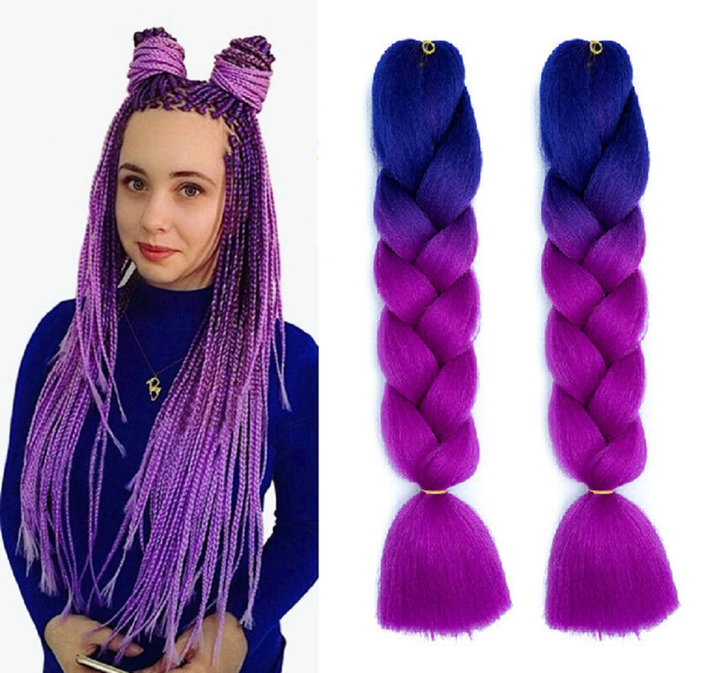 Plaukų pluoštai kasyčių pynimui 60cm B3/9