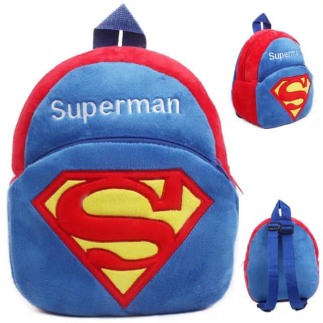 Vaikiška pliušinė kuprinė Superman