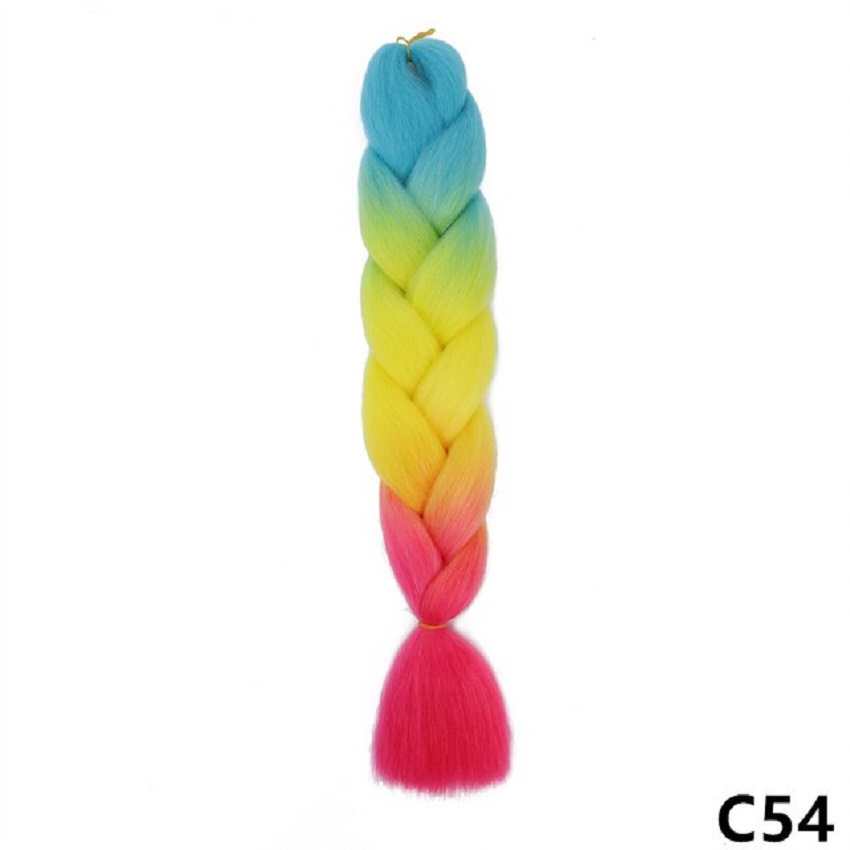 Dvispalvis Plaukų Pluoštas 100g 60cm #C54