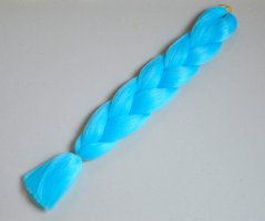 Kanekalonas 60 cm Nr. A31 žydra