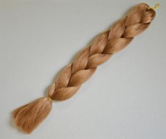 Vienspalvis kanekalonas 60 cm A30  šviesi cinamono spalva