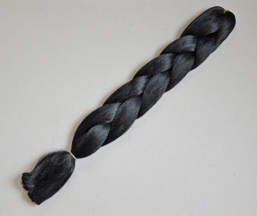 Pluoštas Kasyčių Pynimui 60cm Nr.1 juoda