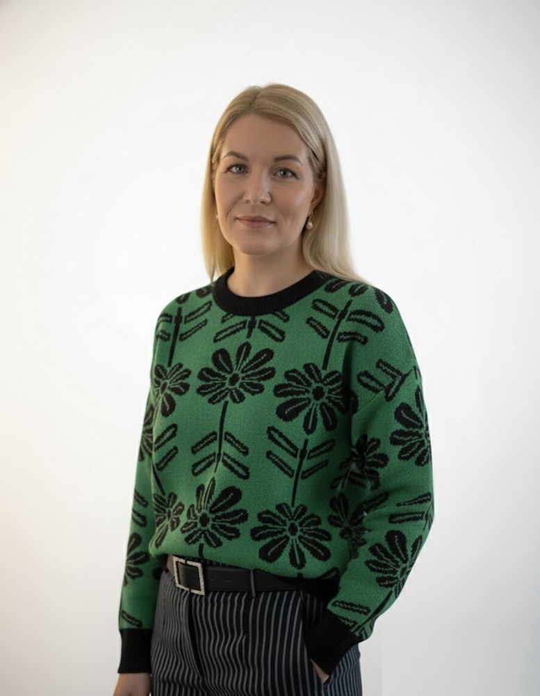 Megztinis moterims žalias L dydis