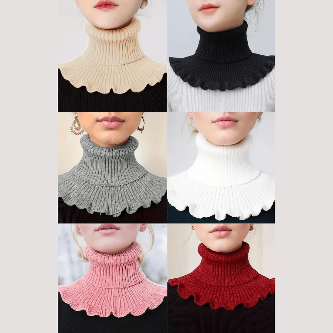 Megzta kaklo mova moterims