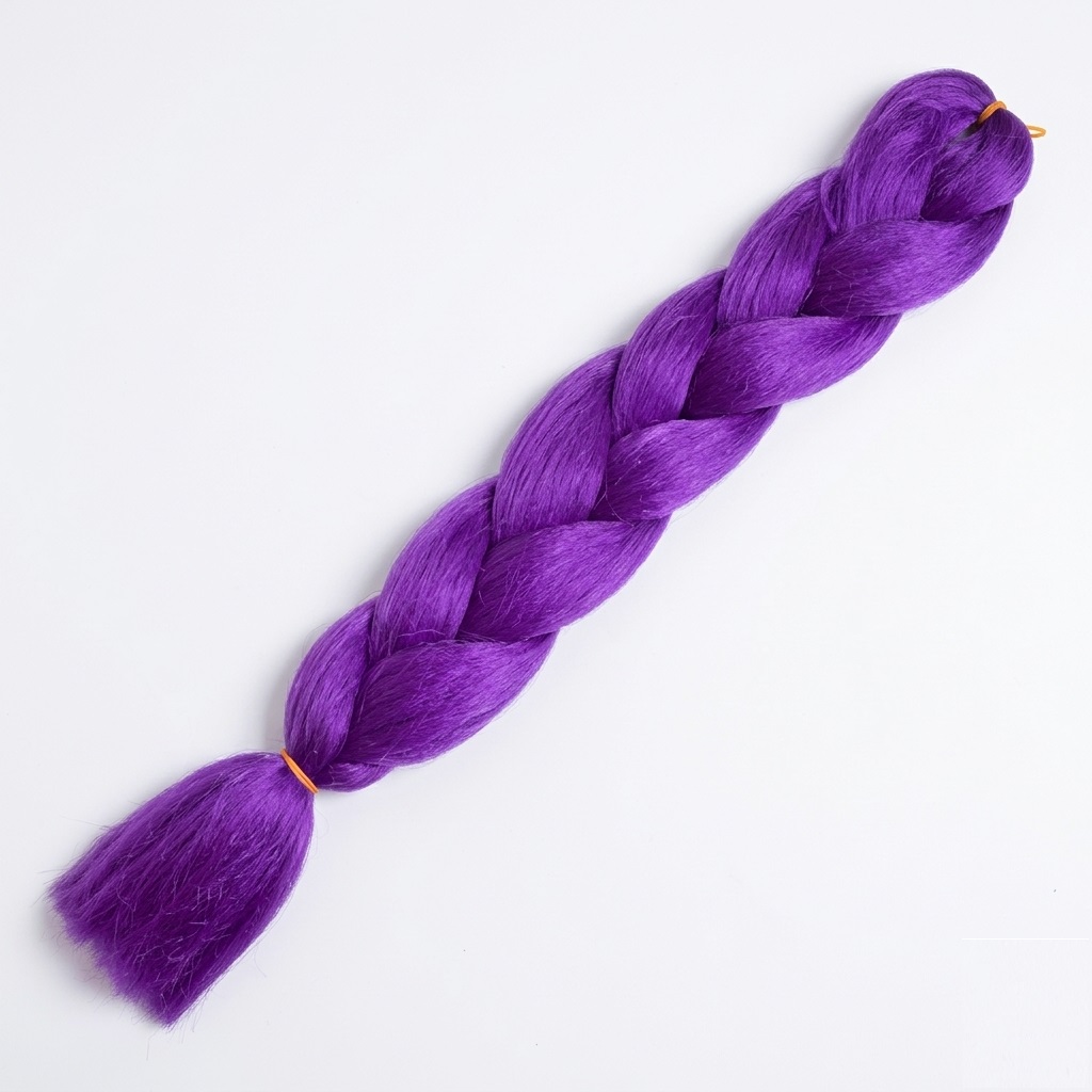 Kanekalonas 60 cm NrA35 violetinis
